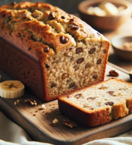 Vegansky banánový chlieb (banana bread)